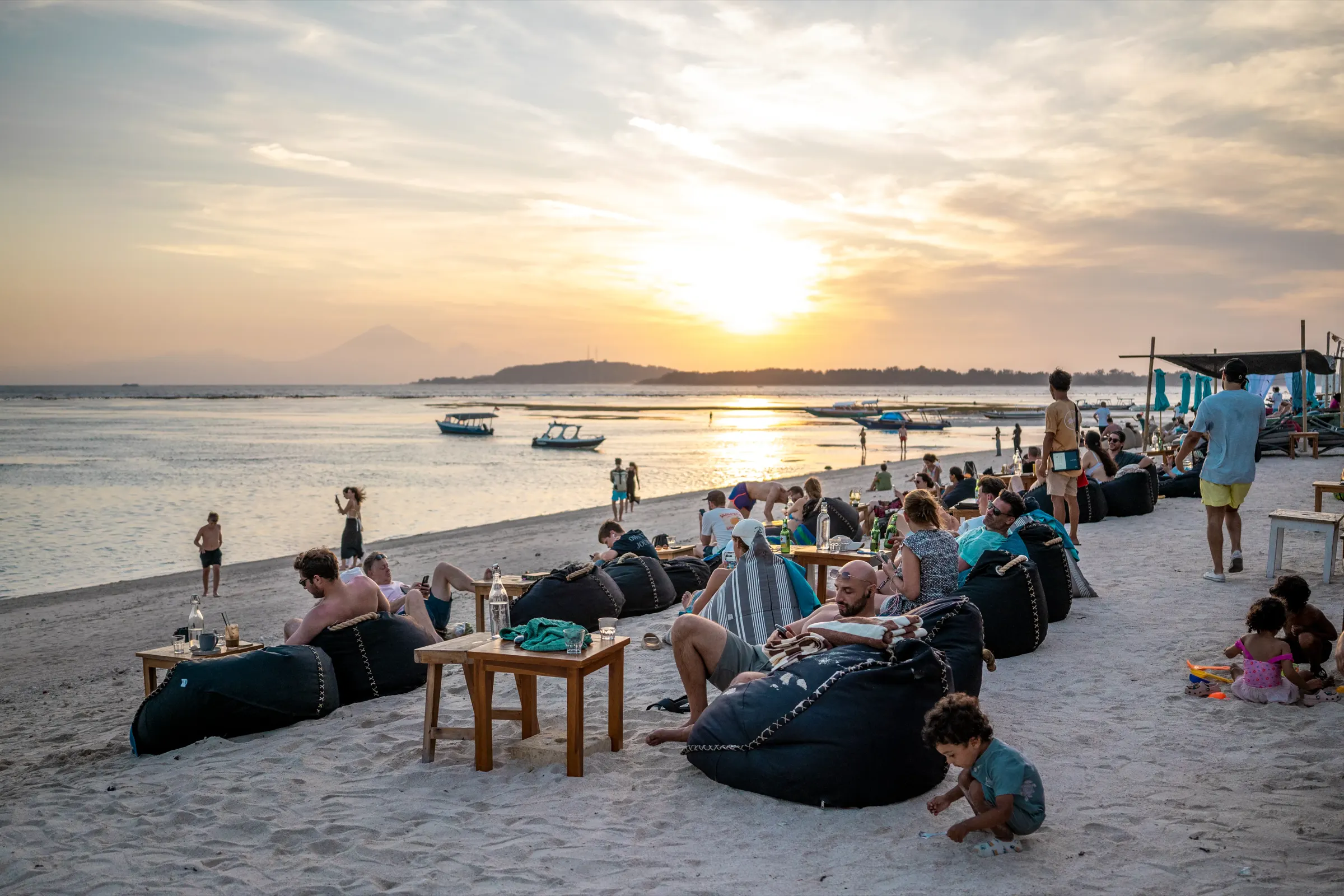 Sunset on Gili Air